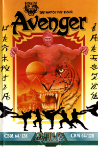 Avenger Commodore 64  box art